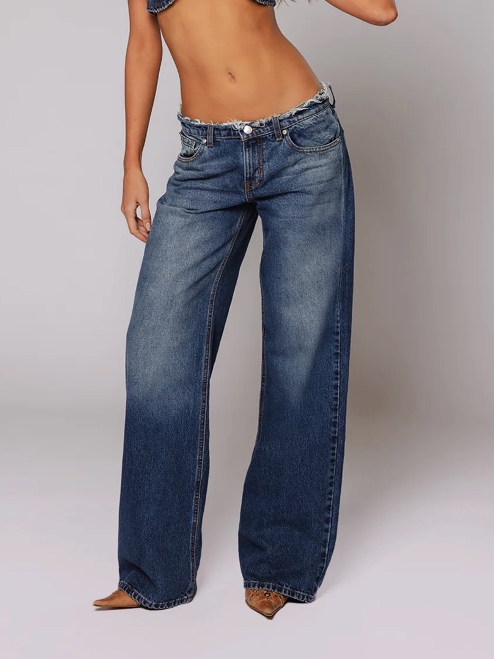 Revice TLC American Blues Low Rise Baggy Jean 24 NWT